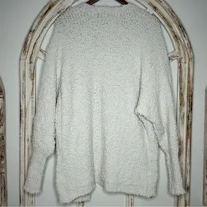 Sweaters Merokeety Popcornbatwing Sleeve Oversizedcardigan Off